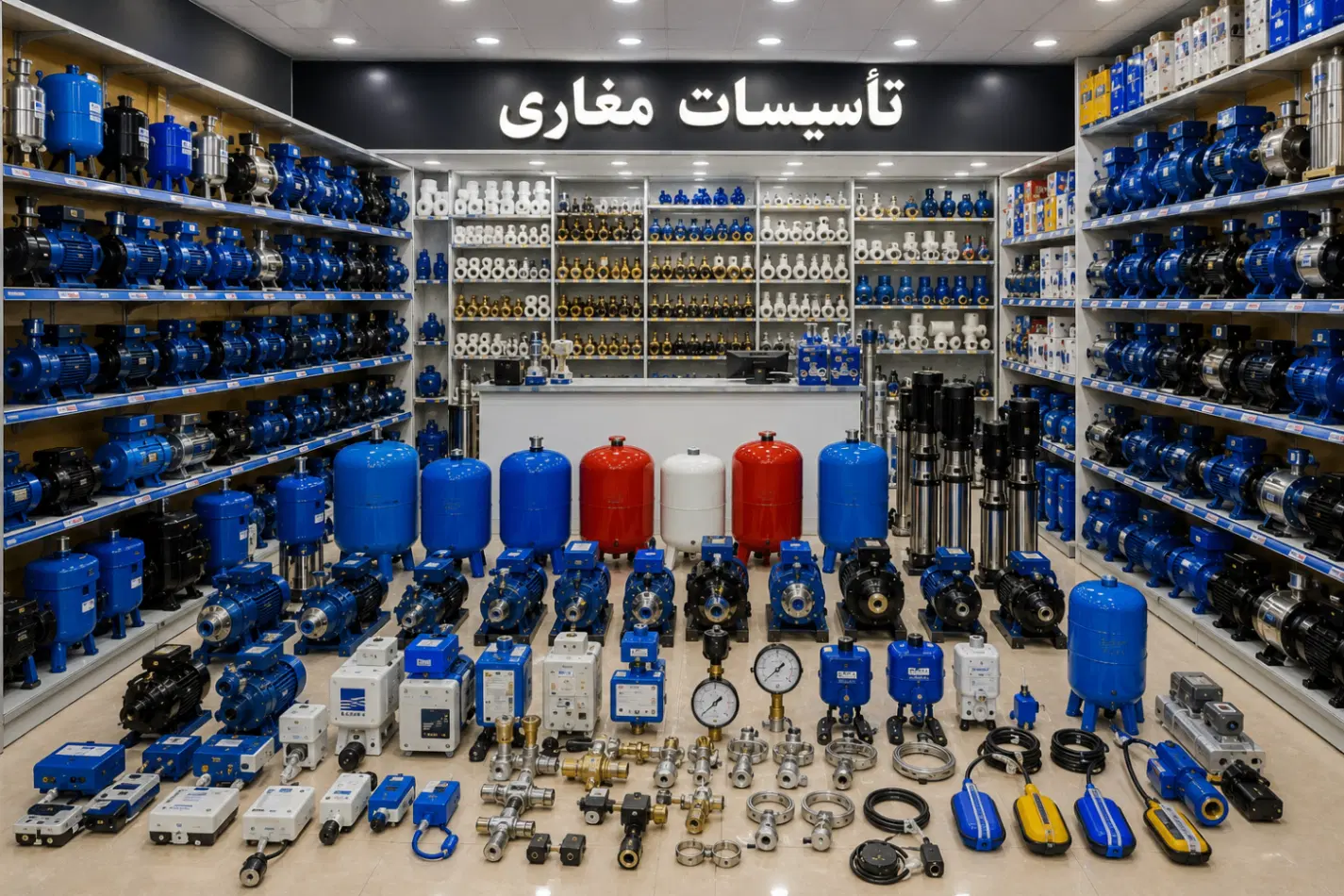 پمپ اب/منبع تحت فشار/ست کنترل / مخزن اب /فلوتر|مصالح و تجهیزات ساختمان|تهران, دردشت|دیوار