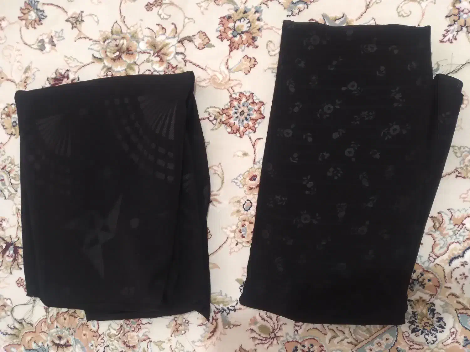 چادرمشکی طرح دار۲عدد|لباس|اردبیل, |دیوار