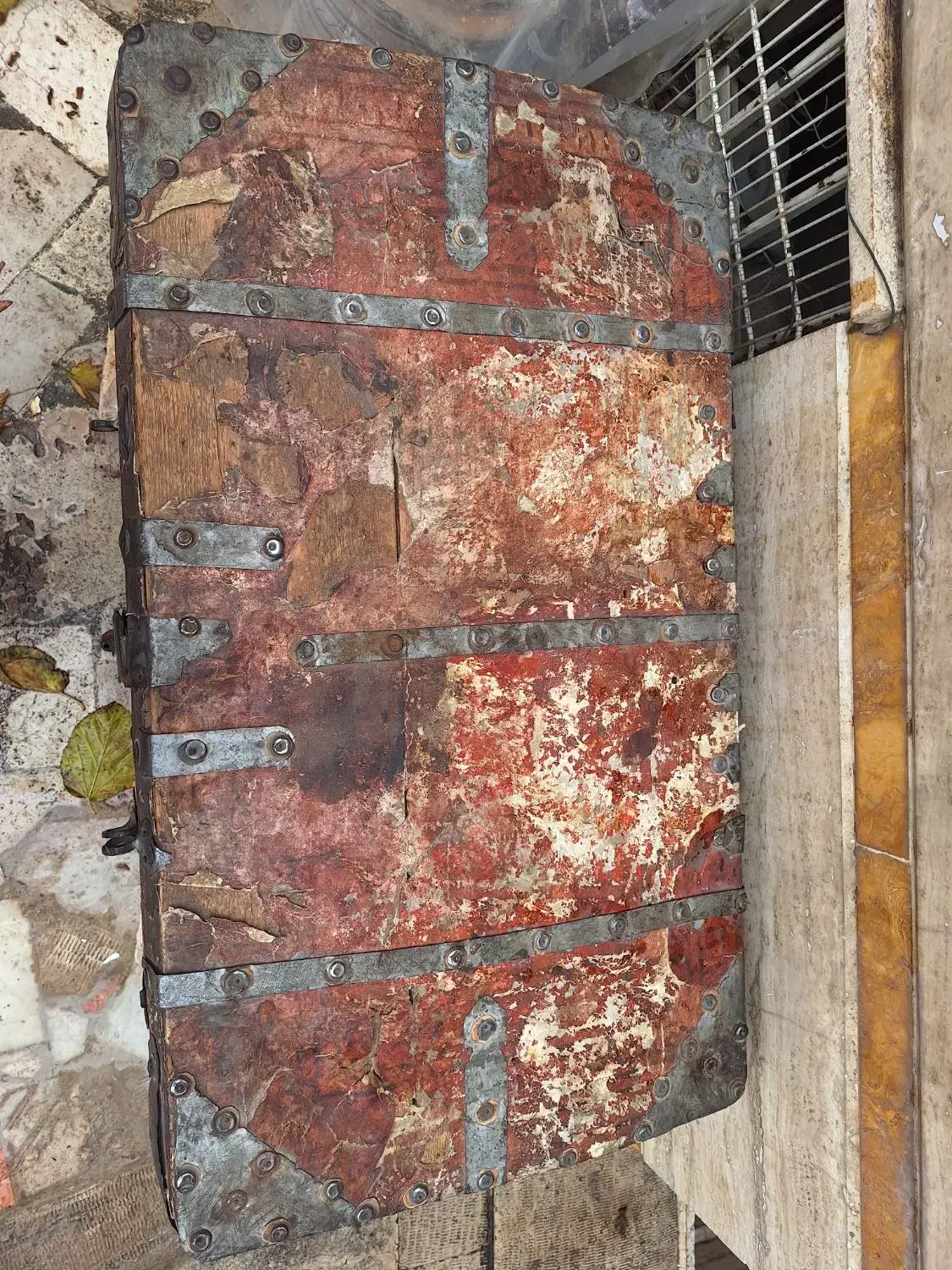 صندوق قدیمی عتیقه|کلکسیون اشیاء عتیقه|لواسان, |دیوار