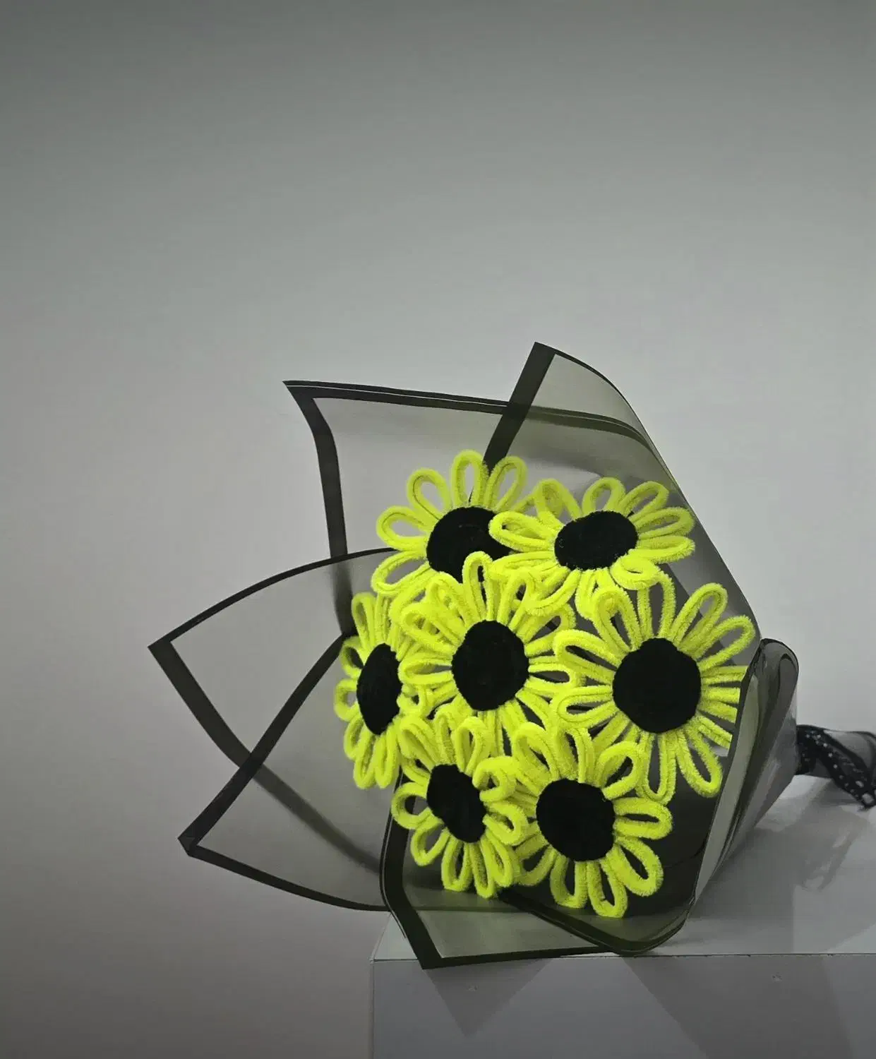 دسته گل مخملی آفتاب گردان|گل مصنوعی|مریوان, |دیوار