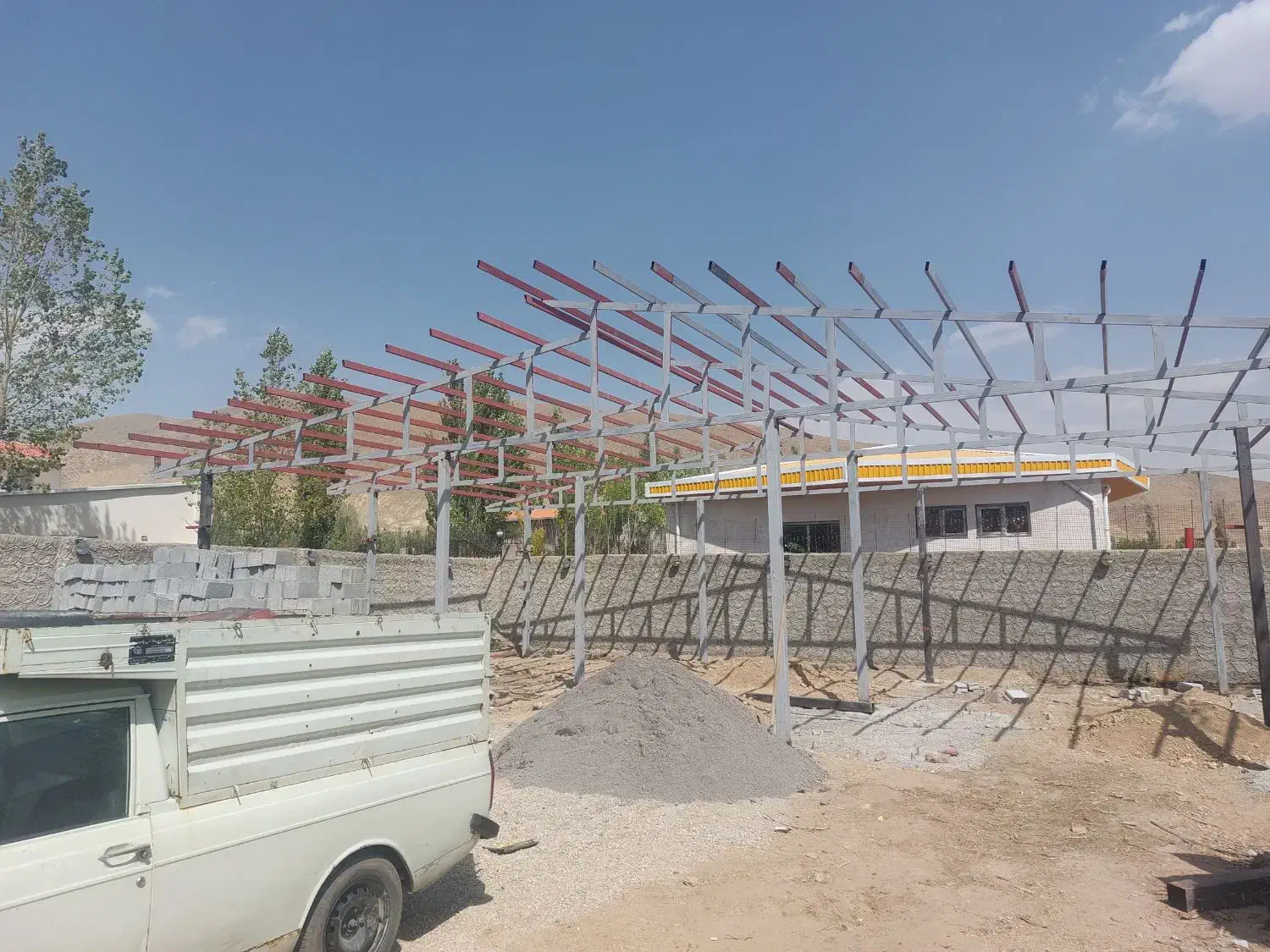 اسکلت بندی خارپا کارگاهی ویلایی سیار|خدمات پیشه و مهارت|تبریز, |دیوار