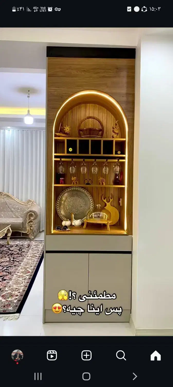 کافی بار.کمددیواری.دراور.|جاکفشی، کمد، دراور|زابل, |دیوار