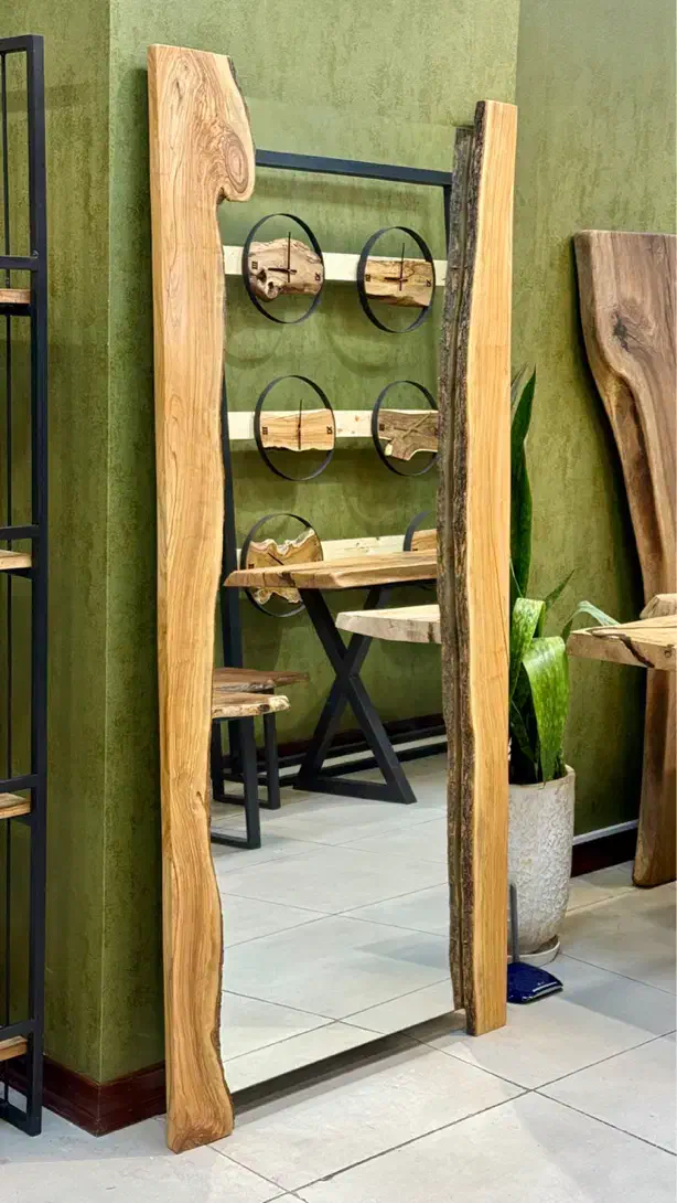 آینه قدی چوبی روستیک|آینه|تهران, تهرانسر مرکزی|دیوار