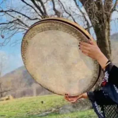 دف نواز|سازهای سنتی|یزد, |دیوار