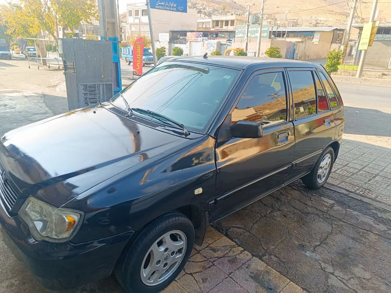 پراید ۱۱۱ مشکی|خودرو سواری و وانت|شیراز, سعدیه جنوبی|دیوار