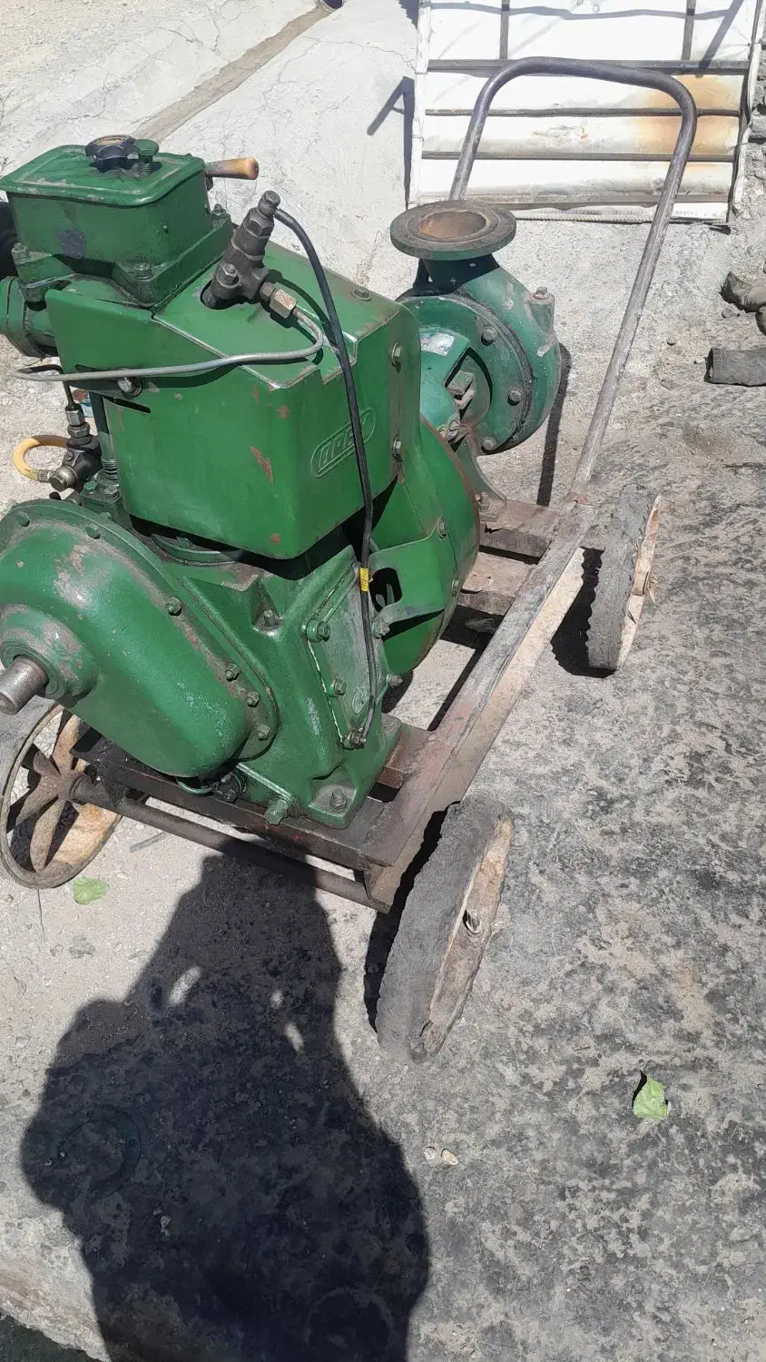موتور آب کشاورزی ۱۰ اسب بخار|ماشین‌آلات صنعتی|شاهین دژ, |دیوار