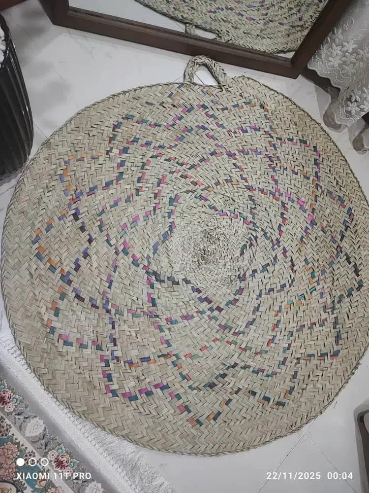 حصیر دستباف|صنایع دستی و سایر لوازم تزئینی|بندر امام خمینی, |دیوار