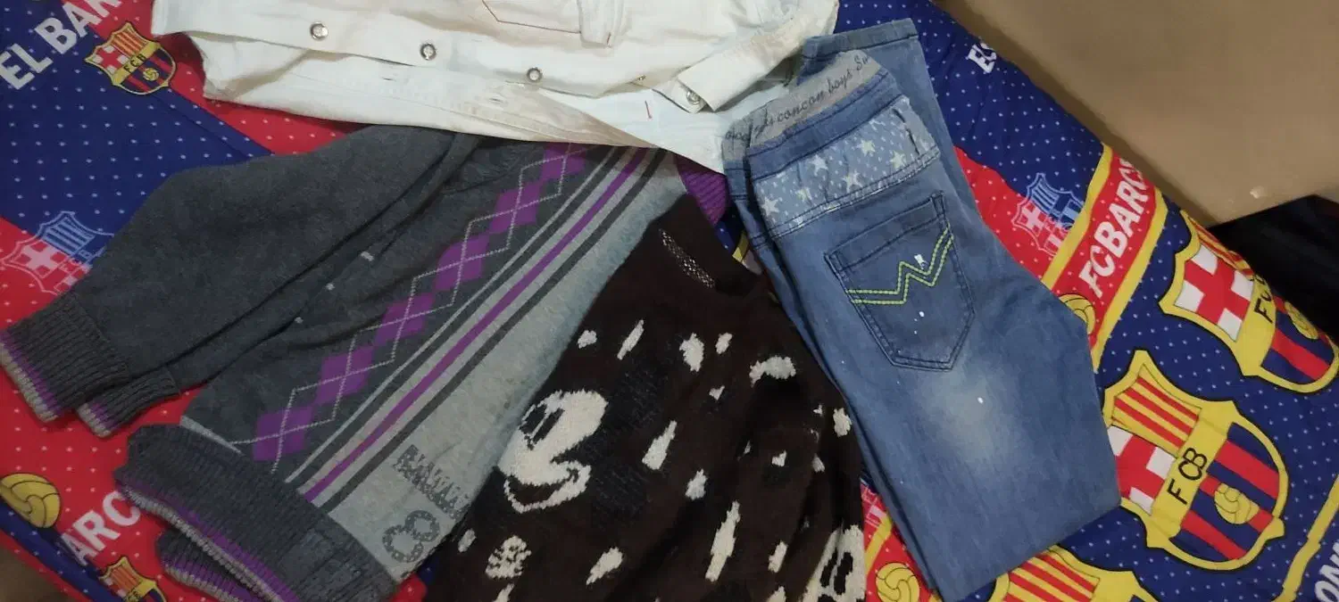 لباس پسرانه مناسب 6تا8|کفش و لباس بچه|رشت, امین الضرب|دیوار