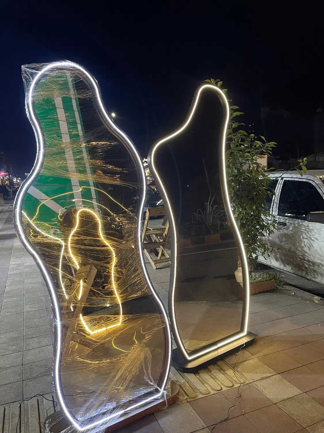 آینه قدی چوبی|آینه|لاهیجان, گلستان|دیوار