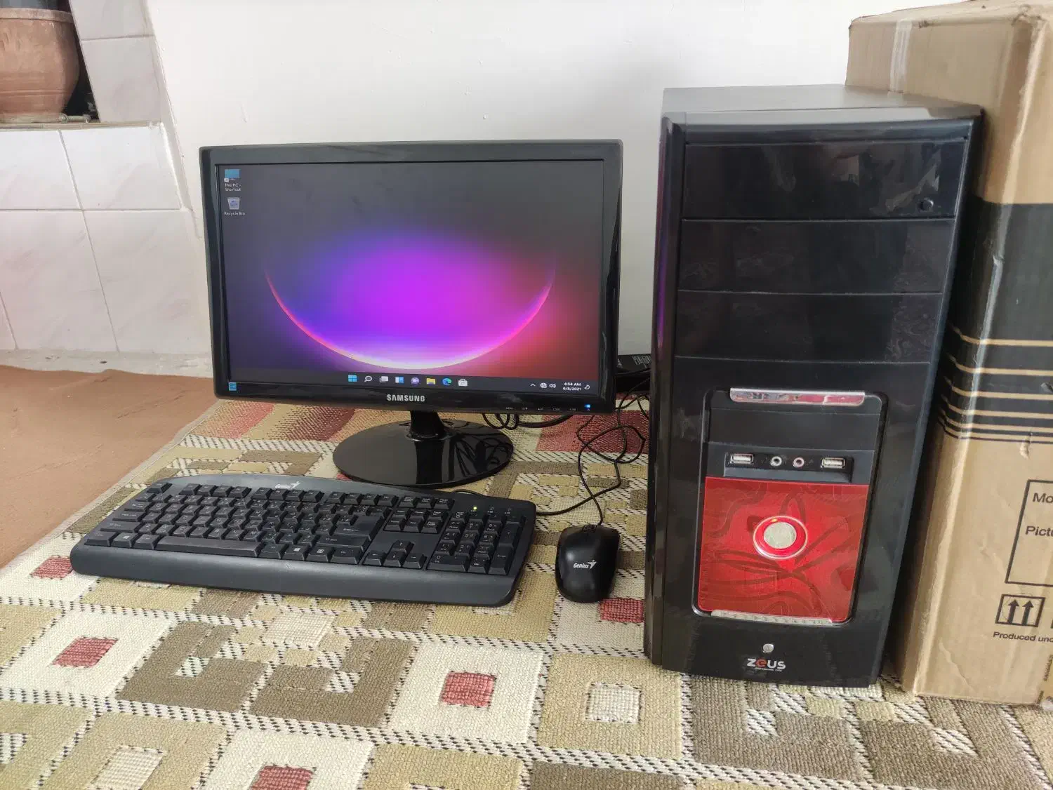 کیسASUS قدرتمند 8 هسته ای i5 نسل شیشم سری گیمینگ Z|رایانه رومیزی|زنجان, |دیوار