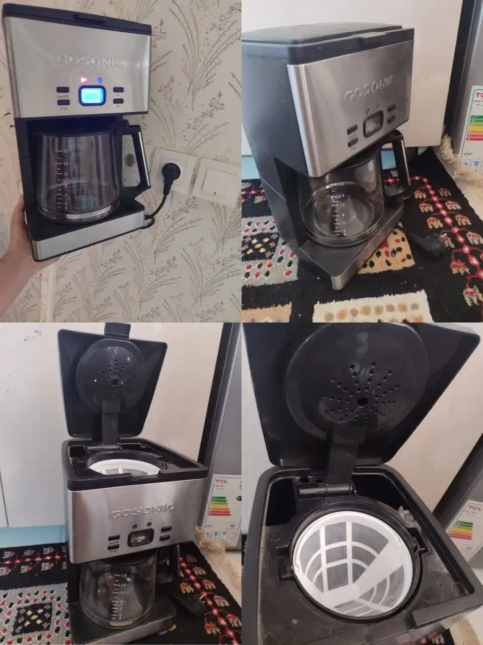 قهوه جوش گاسونیک|سماور، چای‌ساز، قهوه‌ساز|مشهد, موسوی قوچانی|دیوار