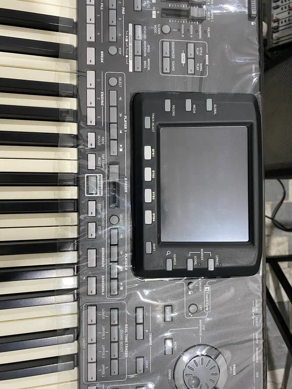 ارگ pa3xشش ونیم اکتاو|پیانو، کیبورد، آکاردئون|سمنان, |دیوار