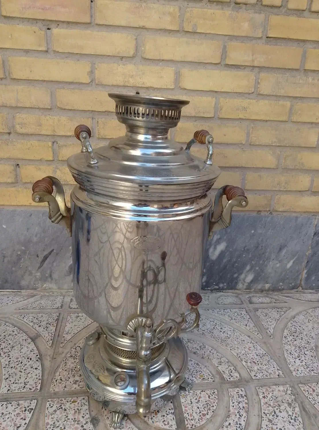 سماور نفتی قدیمی اصل 20لیتری|سماور، چای‌ساز، قهوه‌ساز|اردبیل, |دیوار