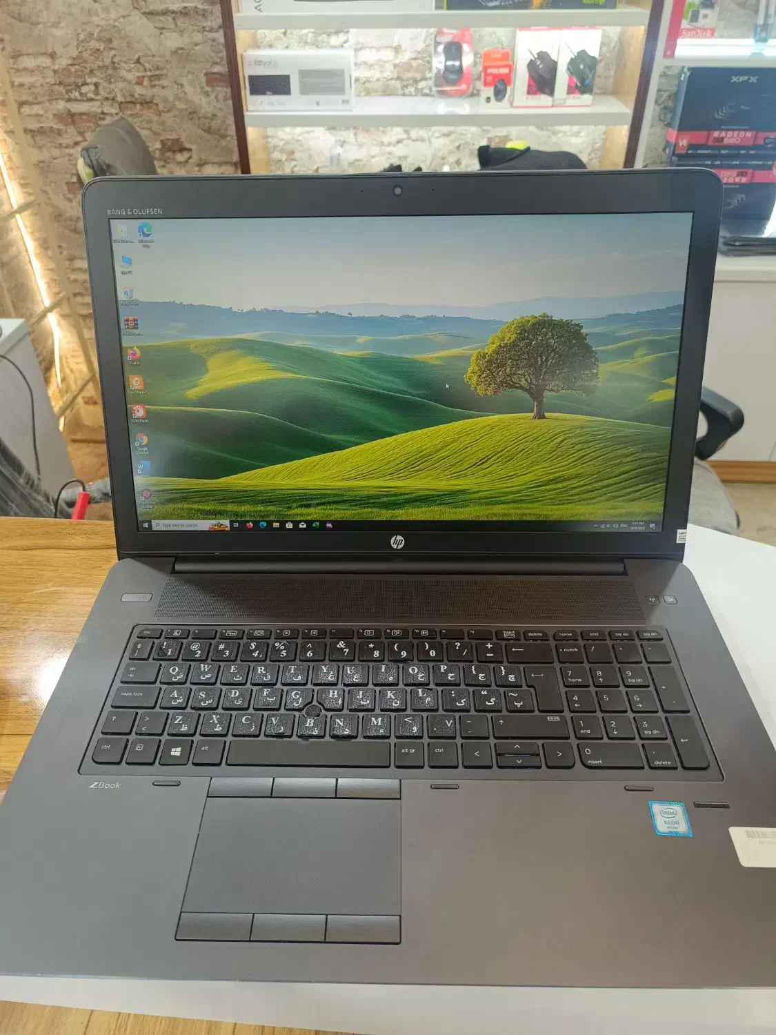 لپ تاپ hp zbook هشت گیگ گرافیک مجزا|رایانه همراه|اردبیل, |دیوار