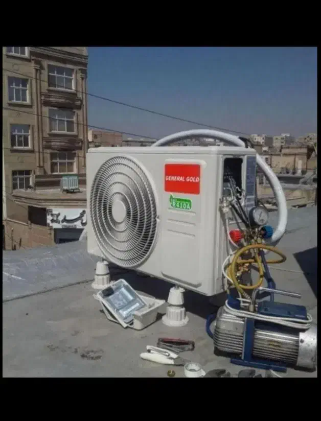 نصب سرویس تعمیر اسپیلت کولرگازی آبگرمکن هود محافظ|خدمات پیشه و مهارت|کازرون, |دیوار