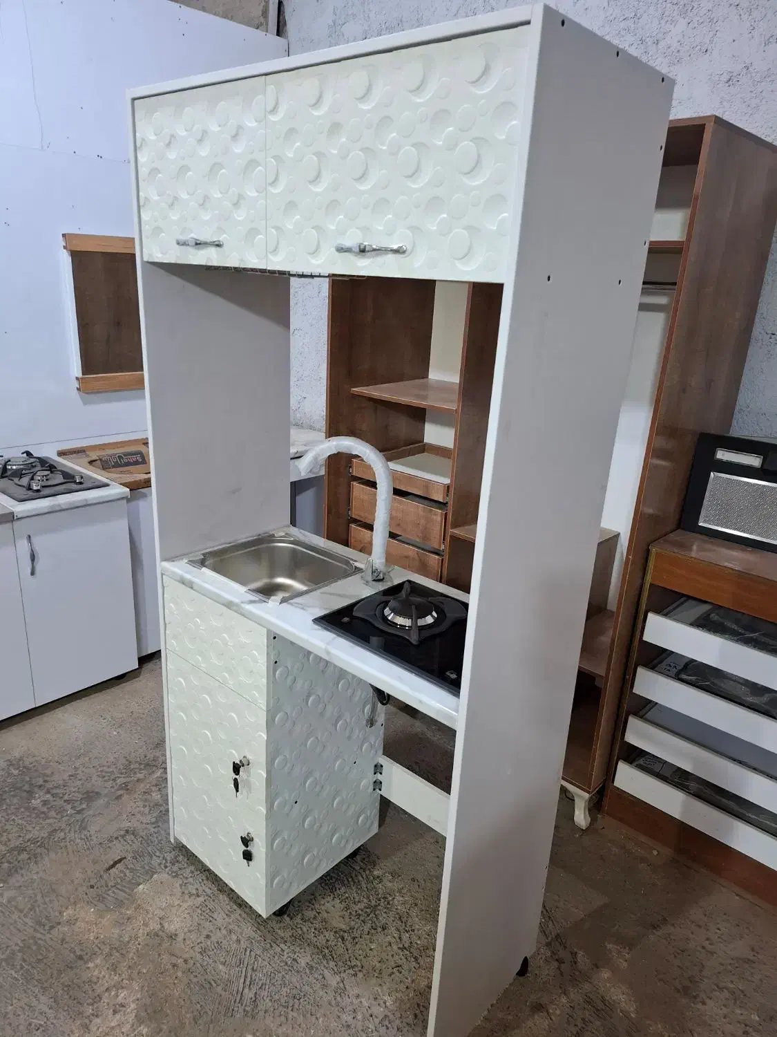 ست کابینت ایستاده زیر سینک pvc و ست آشپزخانه N95|مصالح و تجهیزات ساختمان|تهران, امام زاده حسن|دیوار