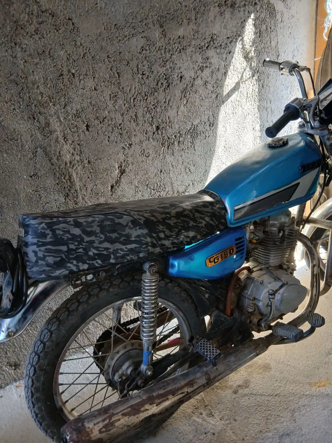 موتور 125 مزایده|موتورسیکلت|بجنورد, |دیوار