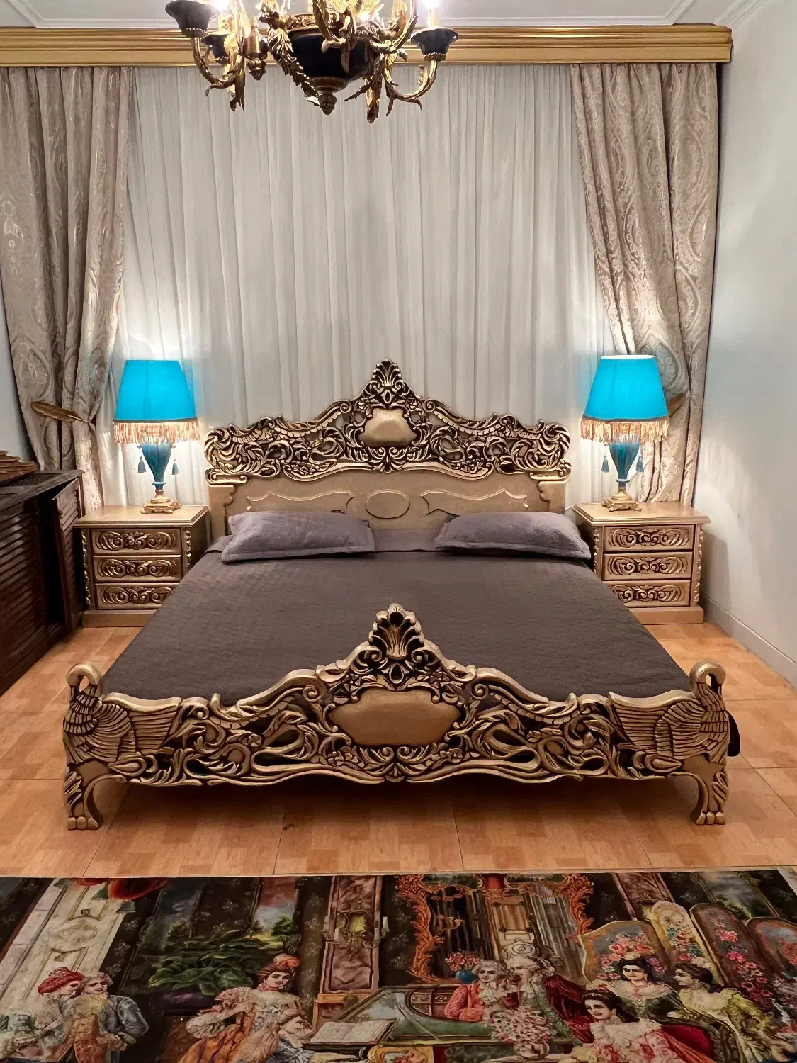 سرویس خواب سلطنتی|تخت و سرویس خواب|تهران, تهرانپارس جنوبی|دیوار