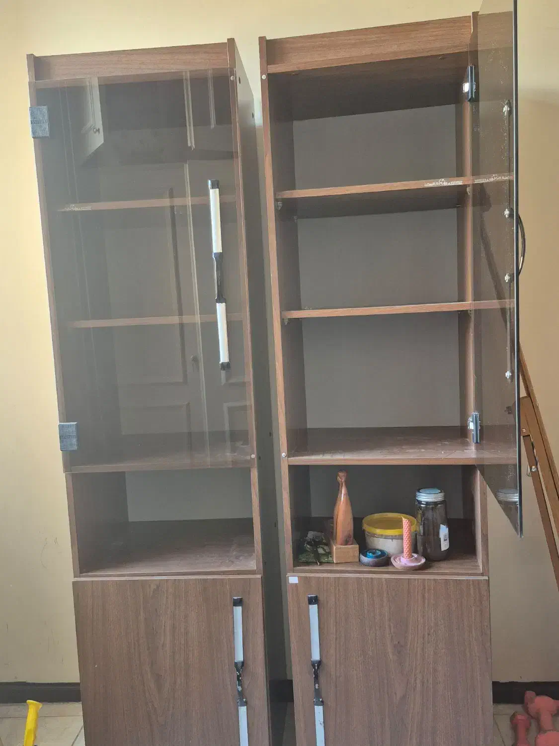 کتابخانه دو تیکه|کتابخانه، شلف، قفسههای دیواری|تهران, ونک|دیوار