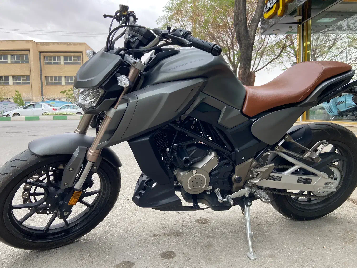 monster250|موتورسیکلت|مبارکه, |دیوار