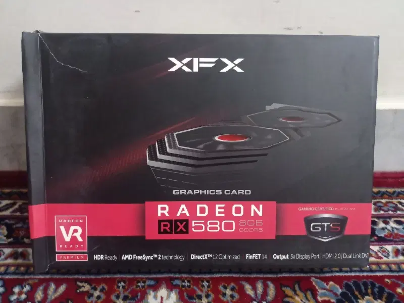 XFX RX580 8 GB GDDR5|قطعات و لوازم جانبی رایانه|اصفهان, ملک‌شهر|دیوار