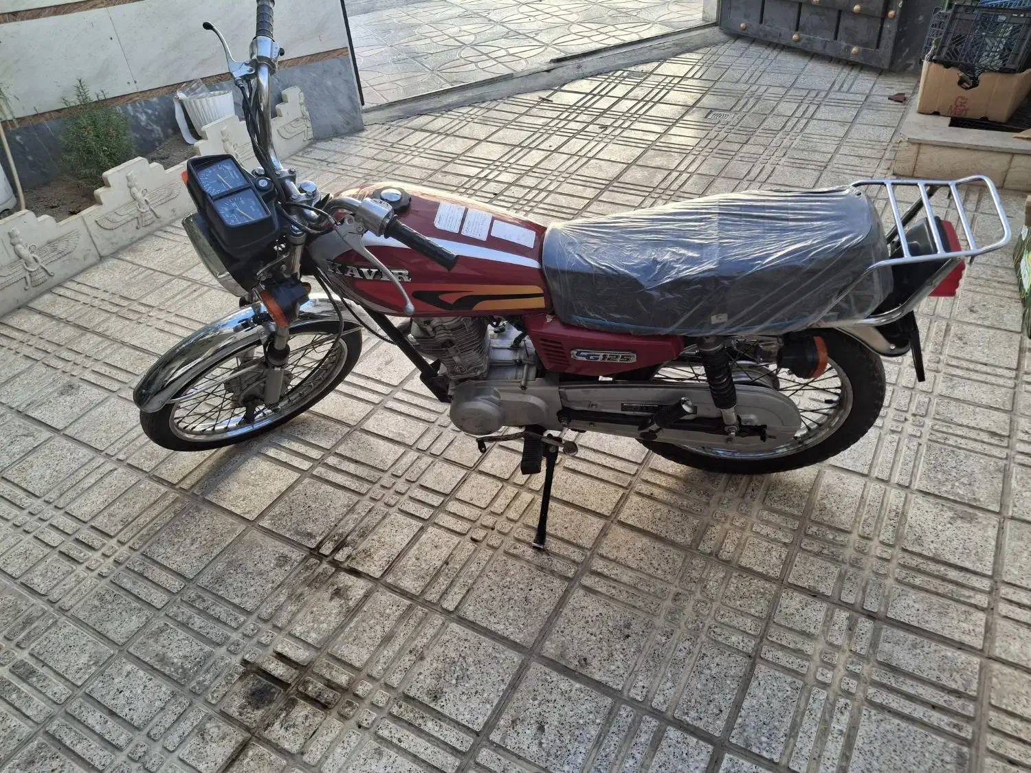 موتور مزایده مدل 89|موتورسیکلت|تاکستان, |دیوار