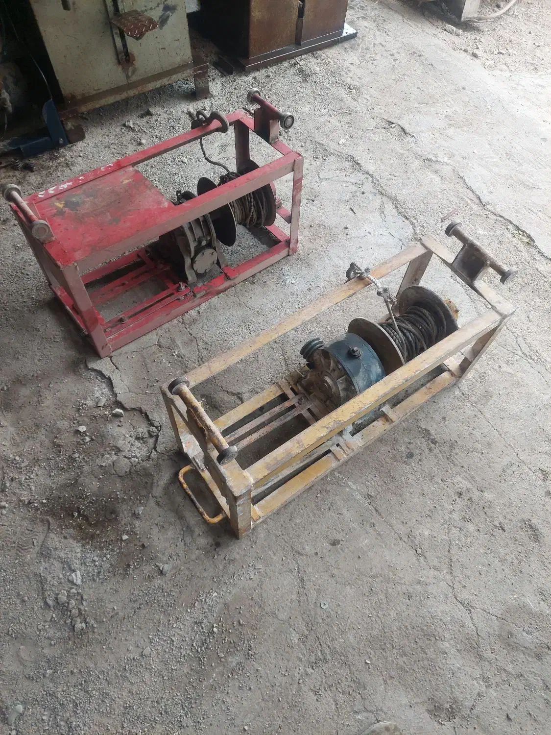 سه عدد کالسکه بالابر ساختمانی گیربکس و قرقره بکسل|ماشینآلات صنعتی|پاکدشت, پاکدشت (مامازند)|دیوار