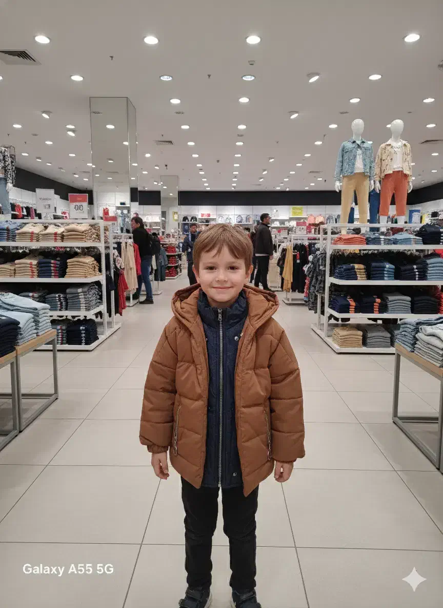 کاپشن کودک|کفش و لباس بچه|جم, |دیوار