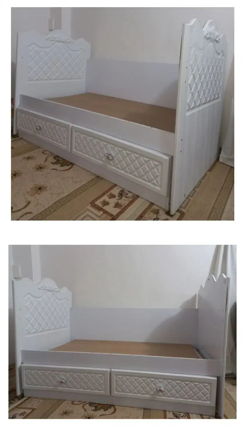 تخت خواب کودک|تخت و سرویس خواب|علیآباد کتول, |دیوار