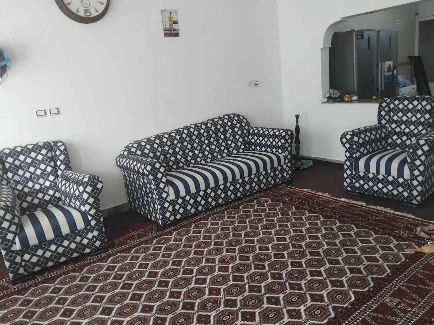 فروش مبل ۷ نفره سالم|مبلمان خانگی و میز عسلی|ساری, |دیوار