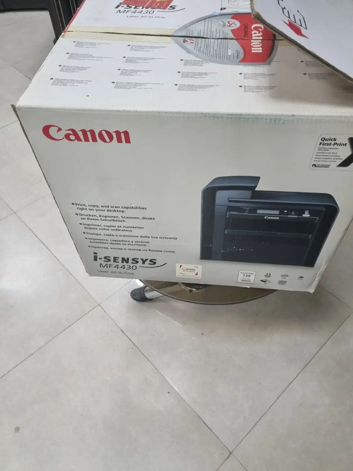 پرینتر کنون ۴۴۳۰در حد نو|پرینتر، اسکنر، کپی، فکس|کاشان, فاز ۱ ناجی آباد|دیوار