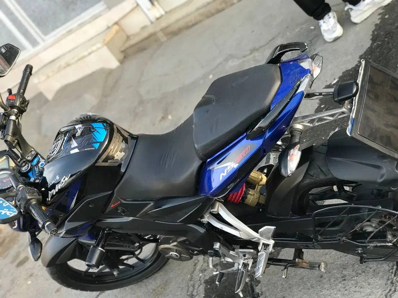 ان اس ۱۵۰ تازه تعمیر اساس شده|موتورسیکلت|سمنان, |دیوار