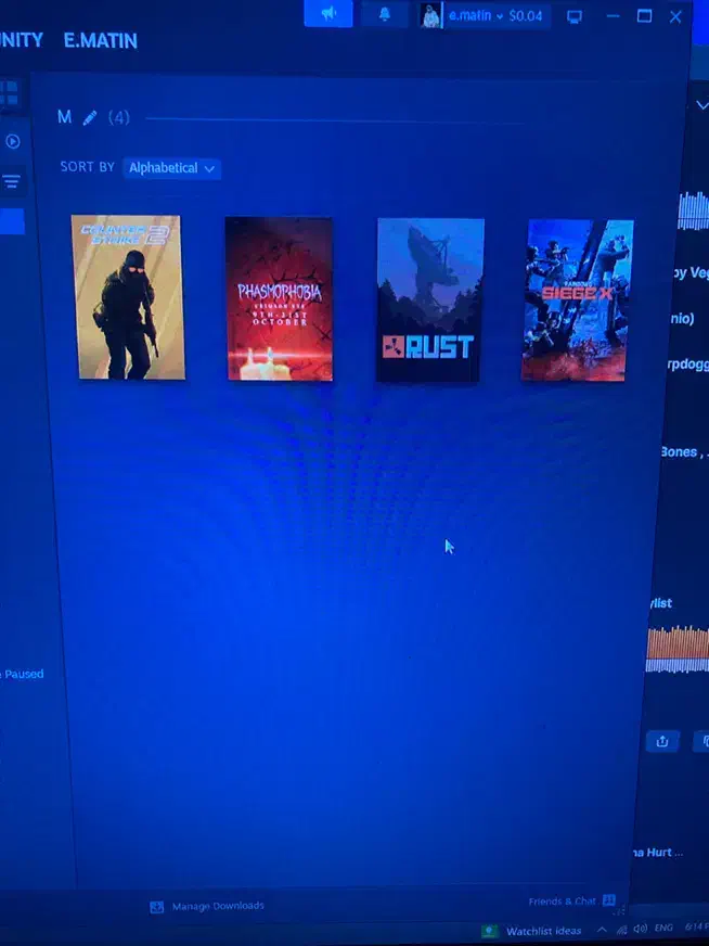 اکانت استیم|کنسول، بازی ویدئویی و آنلاین|تهران, مینی‌سیتی (شهرک نفت)|دیوار