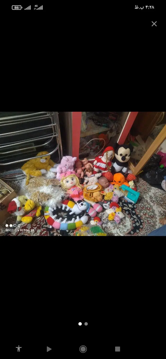 عروسک|اسباب‌بازی بچه|سبزوار, میدان بار|دیوار