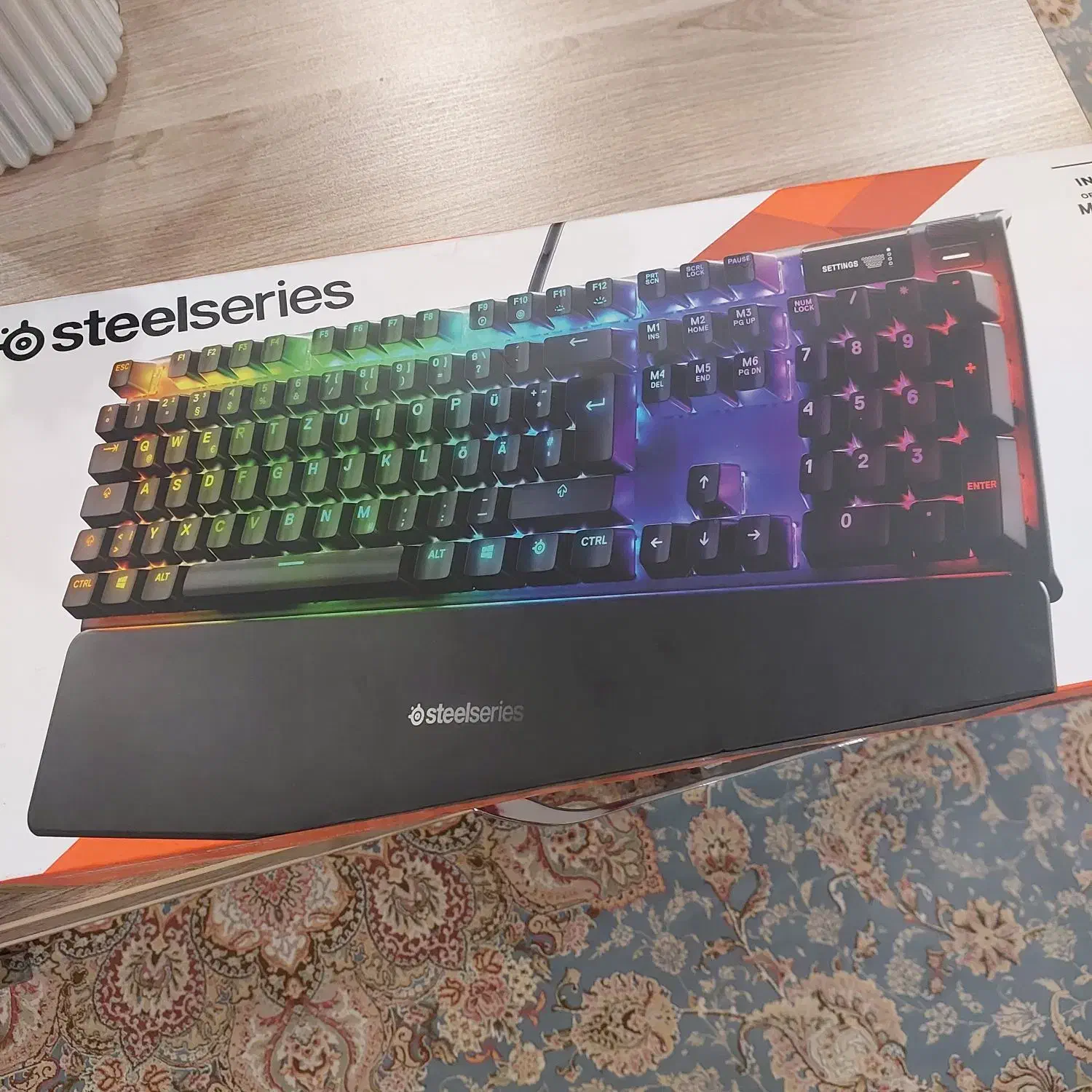 کیبورد steelseries apex 7 اصل|قطعات و لوازم جانبی رایانه|فردیس, شهرک ناز|دیوار