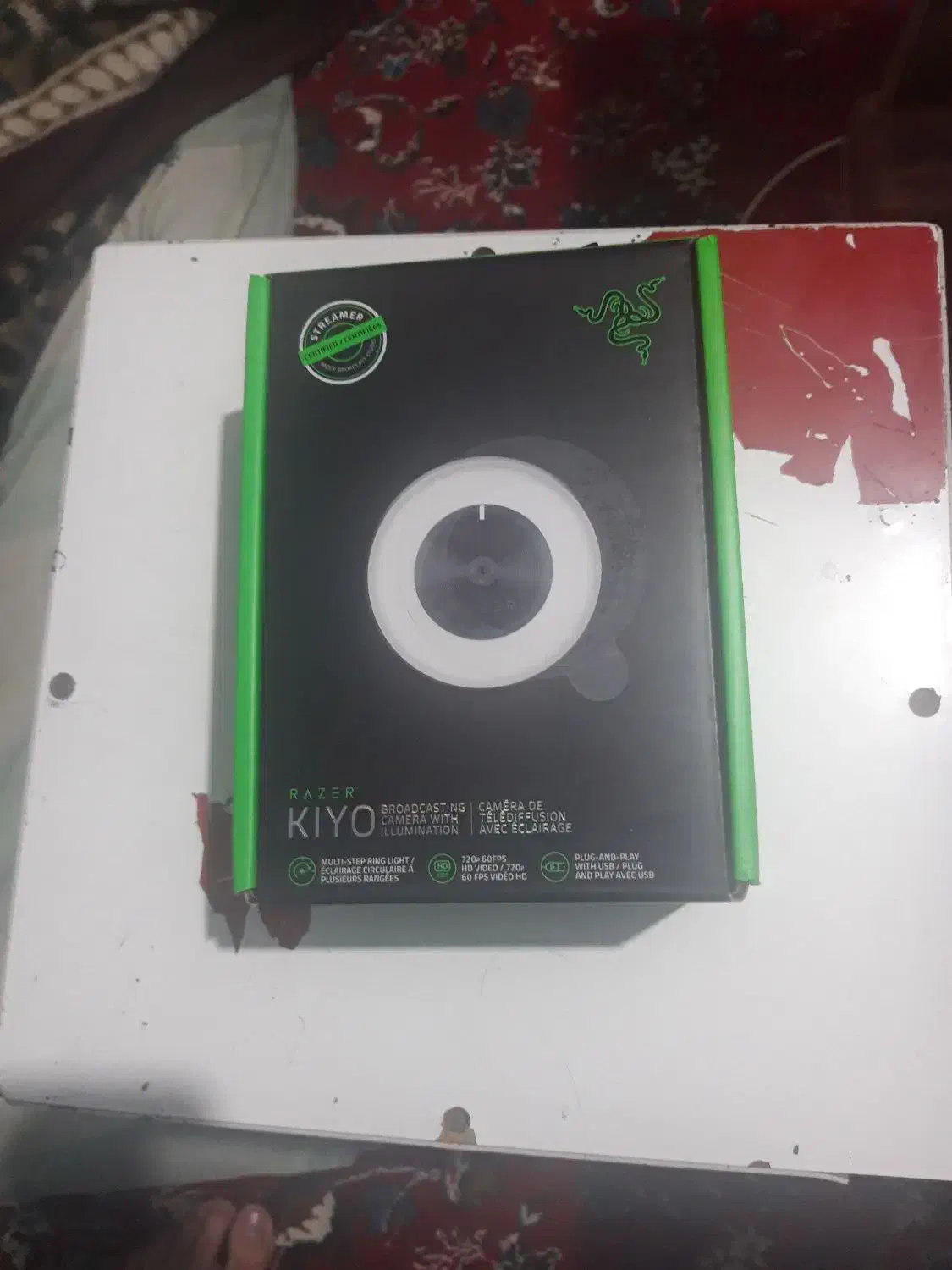 وبکم استریمینگ مدل ریزر kiyo streaming|قطعات و لوازم جانبی رایانه|رودسر, |دیوار