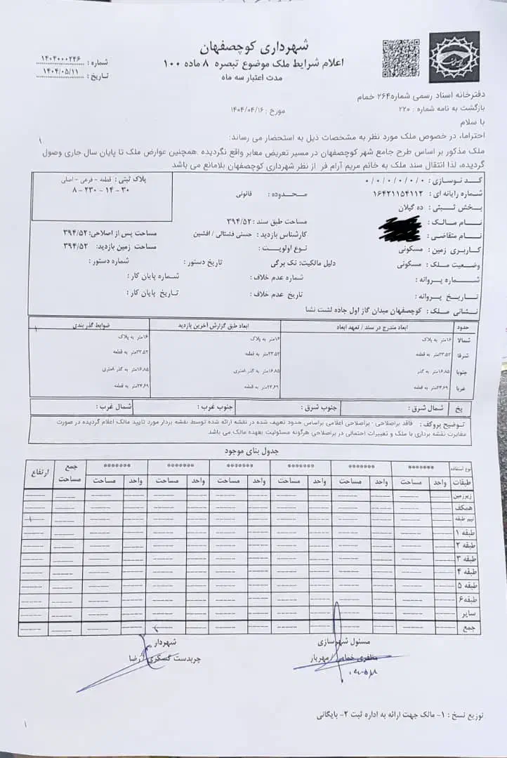 فروش زمین ۳۹۵ متری سند تکبرگ داخل شهر کوچصفهان|فروش زمین و ملک کلنگی|کوچصفهان, |دیوار