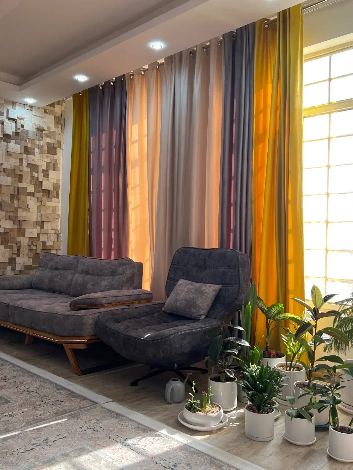 پرده پانچ|پرده، رانر، رومیزی|سیرجان, |دیوار