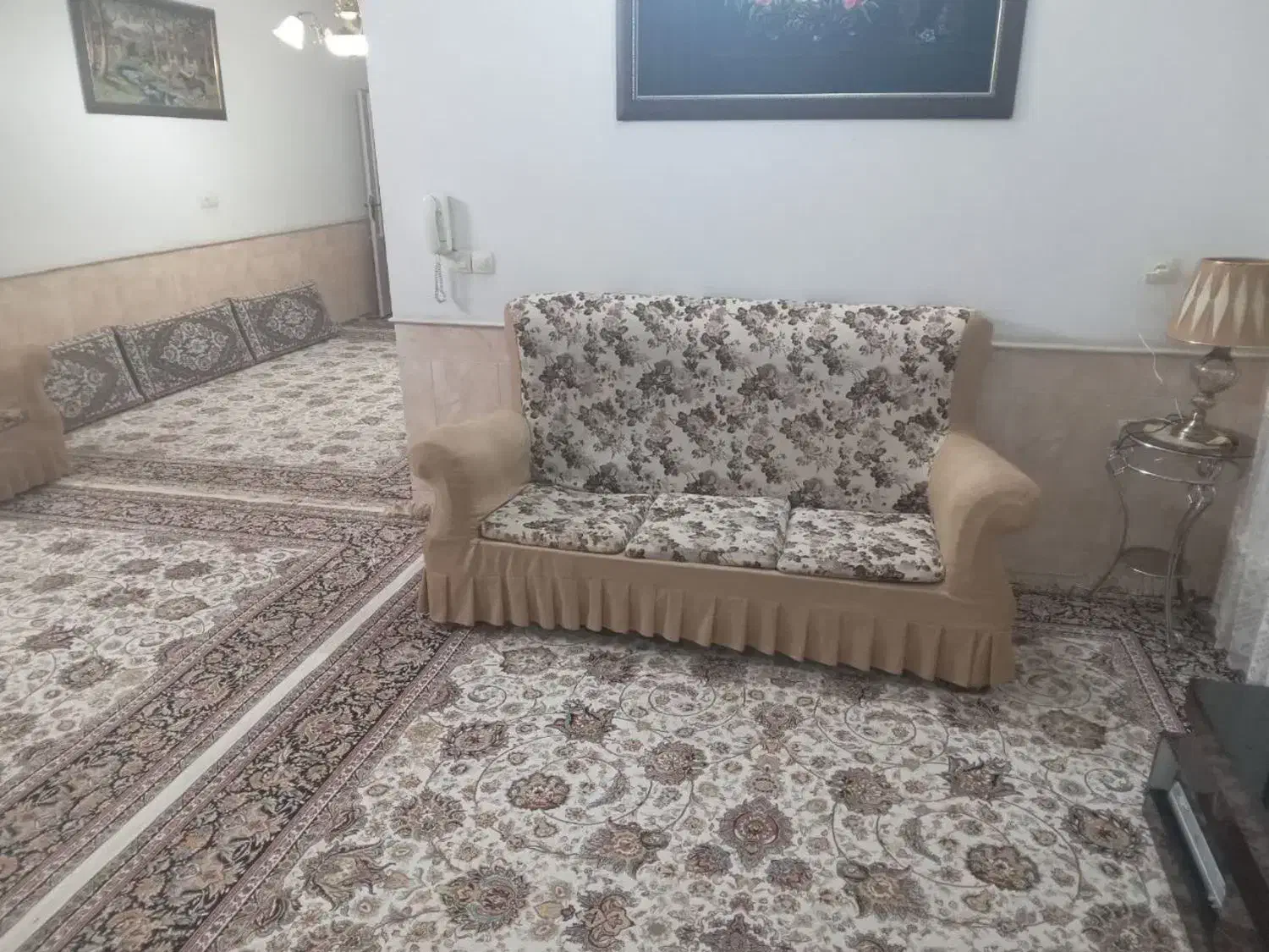 مبل۷نفره|مبلمان خانگی و میز عسلی|نیشابور, میدون بار|دیوار