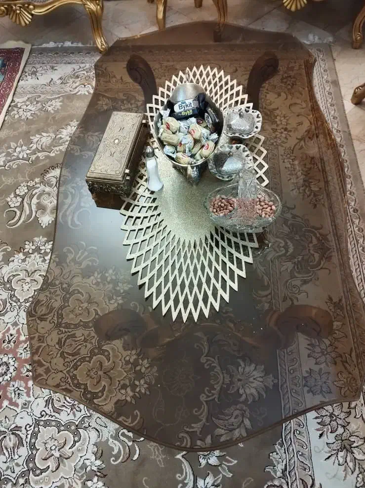 شیشه میز نهار خوری ۸ نفره  ۱۰ میل|میز و صندلی غذاخوری|تهران, امامت|دیوار