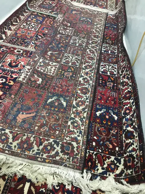 قالی دسبافت|فرش|شهرضا, |دیوار