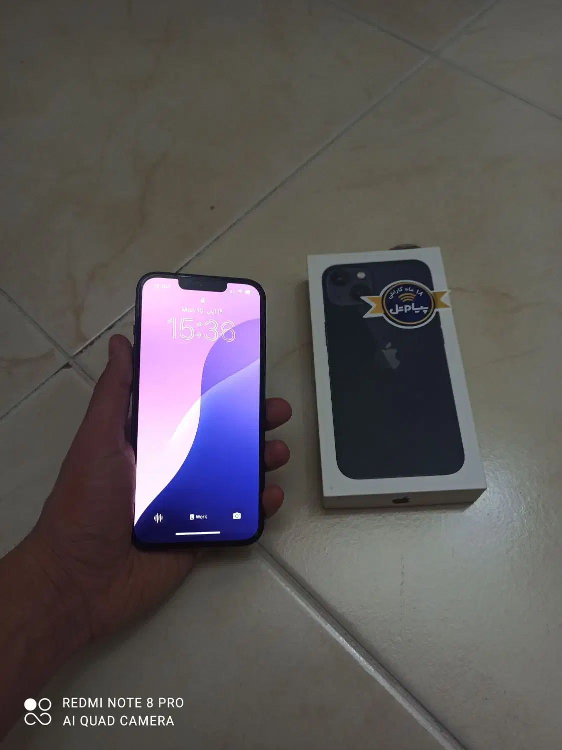 گوشی آیفون ۱۳ نرمال|موبایل|کاشان, لتحر|دیوار