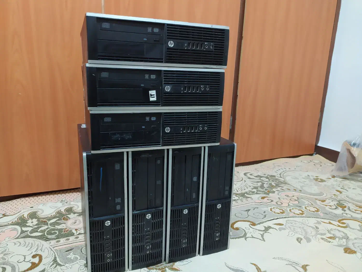 7 عدد مینی کیس hp - مناسب حسابداری و کافی نت و|رایانه رومیزی|کرج, شهرک صدف|دیوار