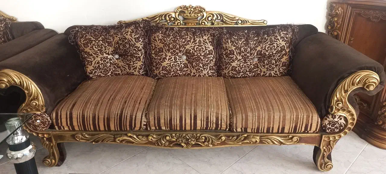 مبل نیمه سلطنتی|مبلمان خانگی و میز عسلی|قوچان, |دیوار