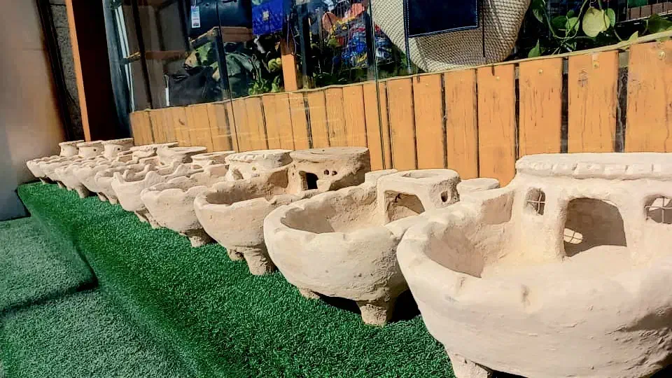 منقل گلی(سنتی )|صنایع دستی و سایر لوازم تزئینی|یاسوج, |دیوار