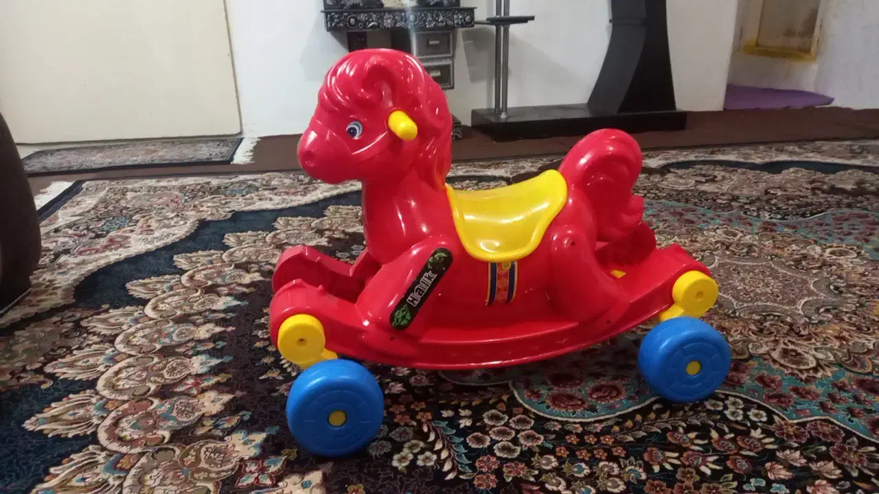 چهارچرخ اسب ۲حالت|اسباببازی|قزوین, |دیوار