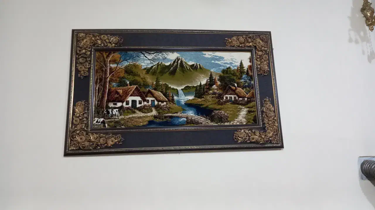 تابلوفرش منظره|تابلو فرش|خرمآباد, |دیوار