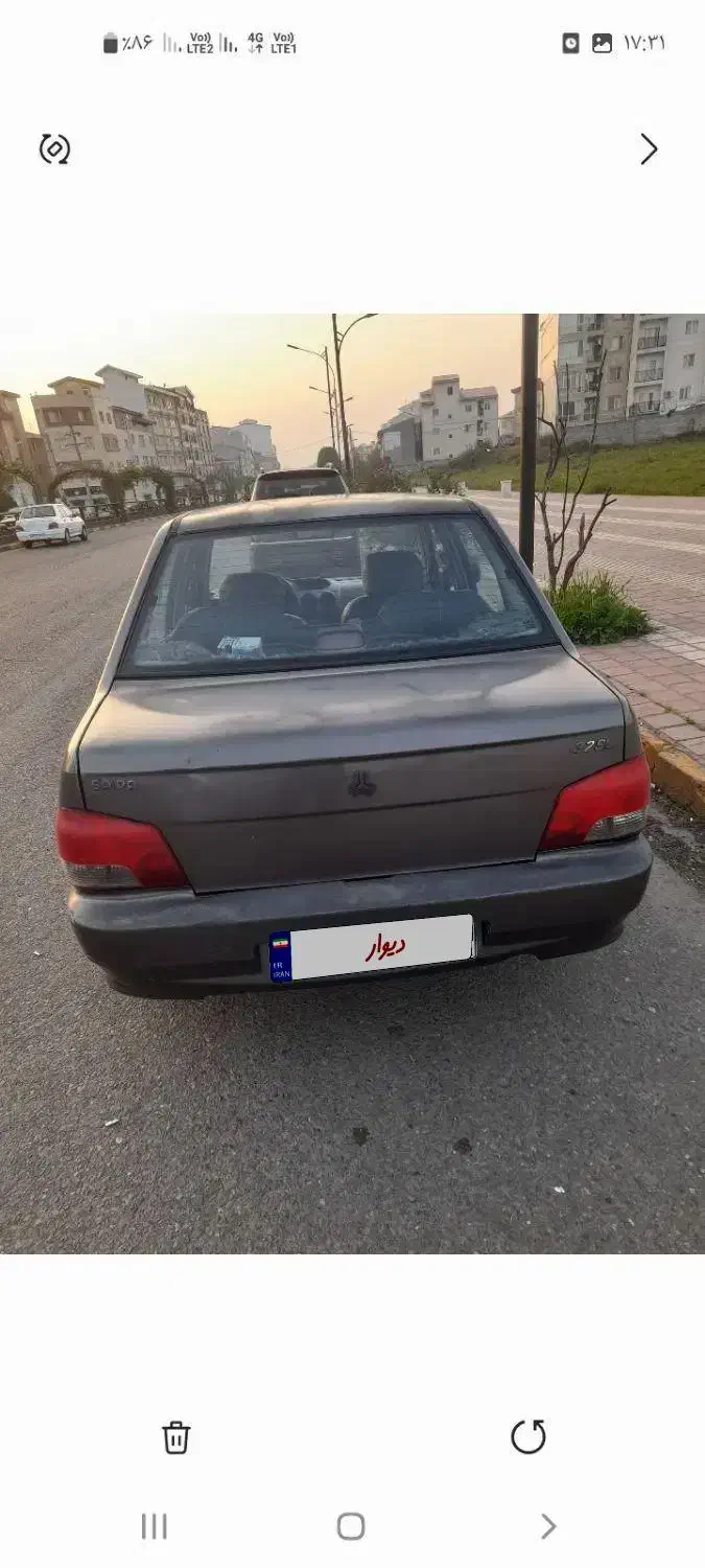 پراید مدل ۱۳۲ SLمدل ۹۱|خودرو سواری و وانت|لاهیجان, مهرگان|دیوار