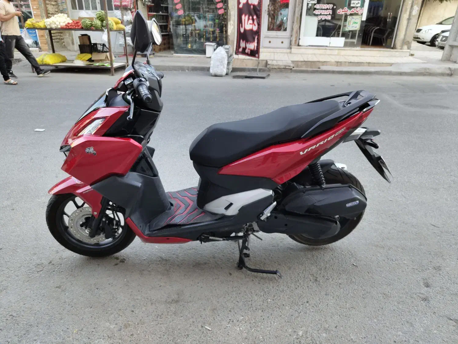 طرح کلیک واریو 170 معاوضه با ماشین پراید تیبا|موتورسیکلت|اسلام‌شهر, زرافشان|دیوار