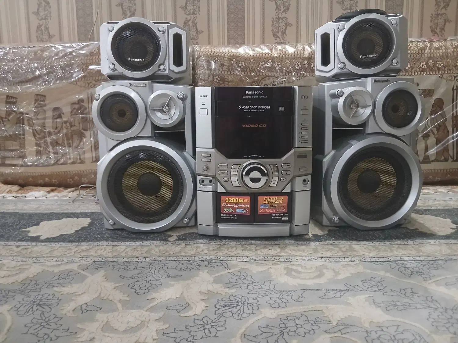 ظبط پاناسونیک|سیستم صوتی خانگی|شوشتر, |دیوار